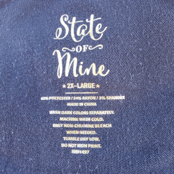 State of Mine Christmas Tunic Sweater 2XL - Picture 2 of 4